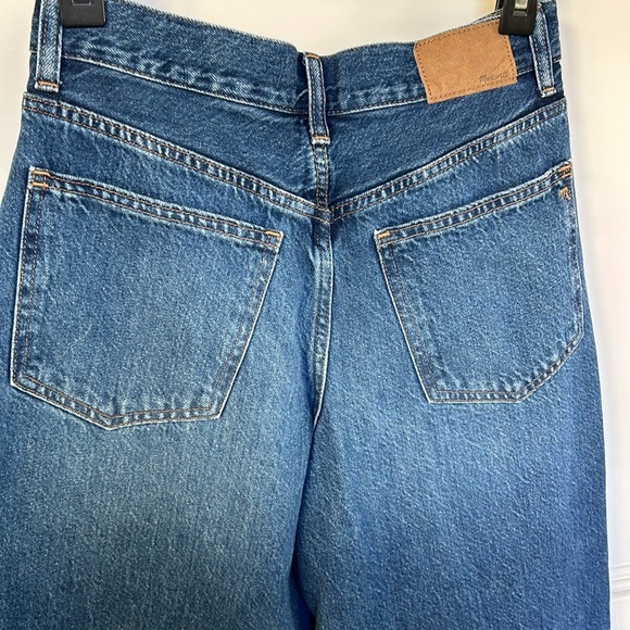 Madewell Superwide-Leg Denim Jeans size 26 color Concho Wash Flare EUC - Picture 11 of 15